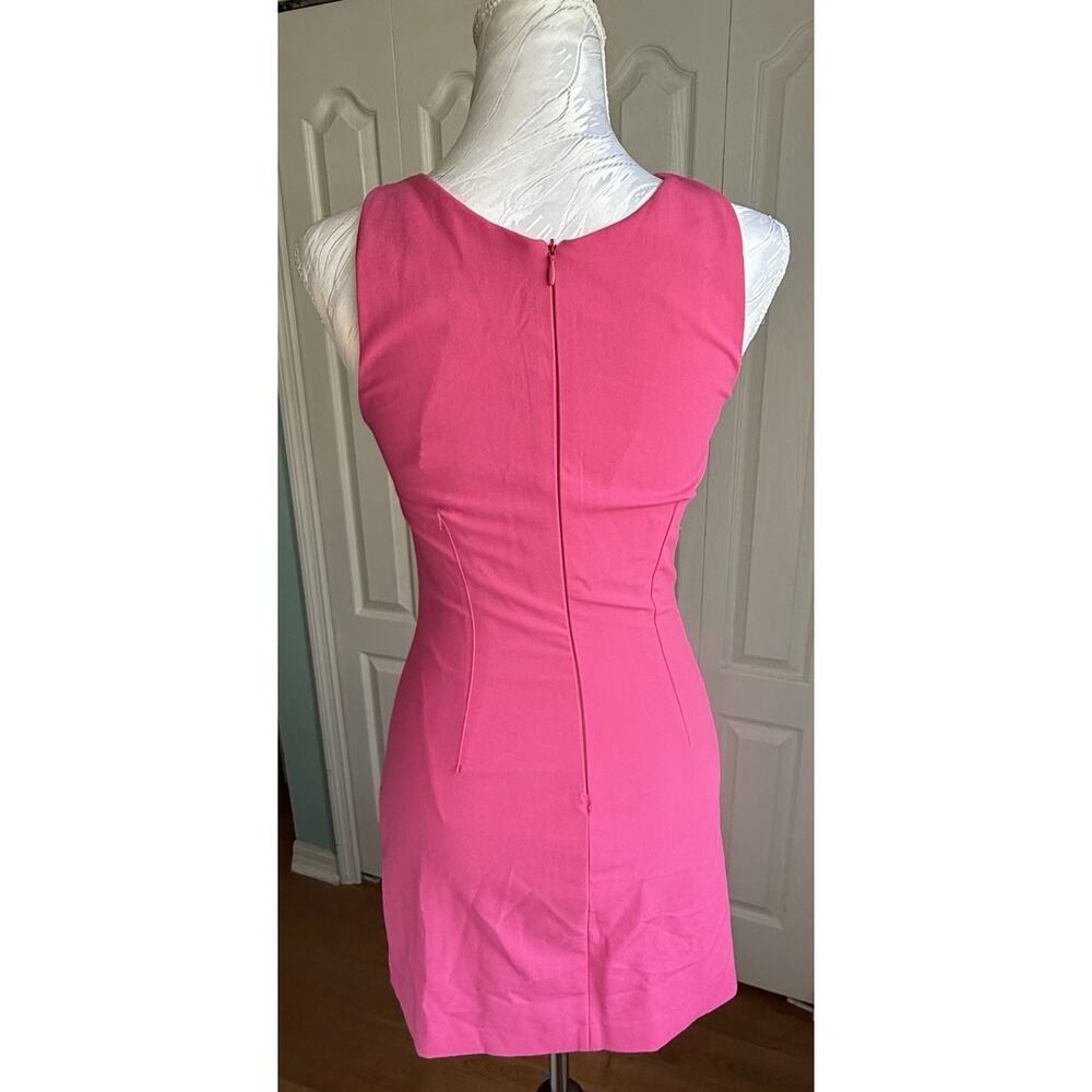 ZARA WOMEN SLEEVELESS PINK SHORT DRESS PINK Sz XS - Picture 3 of 6
